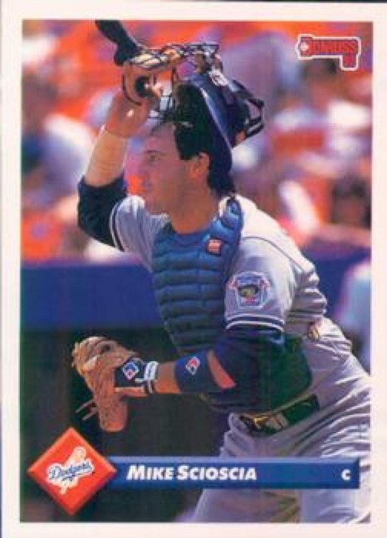 1993 Donruss #508 Mike Scioscia VG Los Angeles Dodgers 