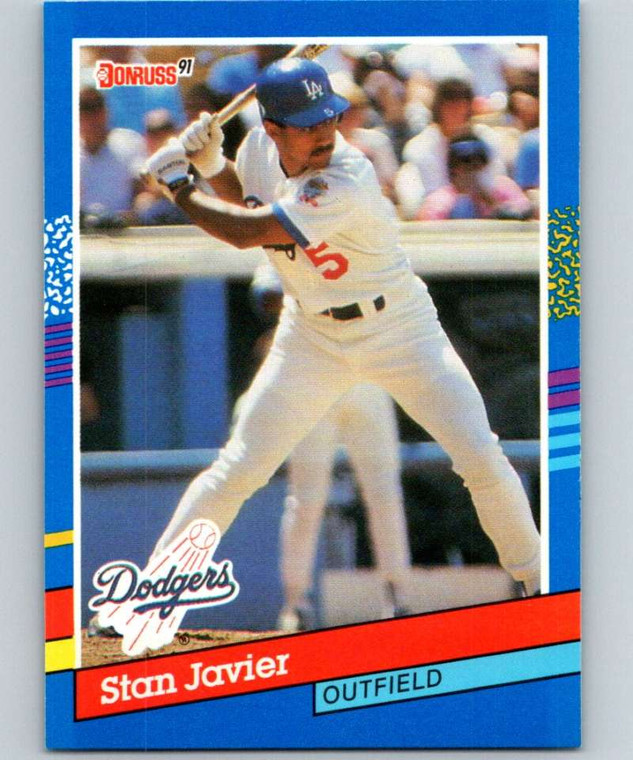 1991 Donruss #239 Stan Javier VG Los Angeles Dodgers 