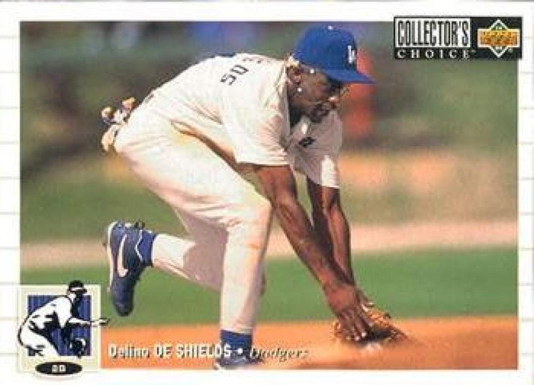1994 Collector's Choice #524 Delino DeShields VG Los Angeles Dodgers 