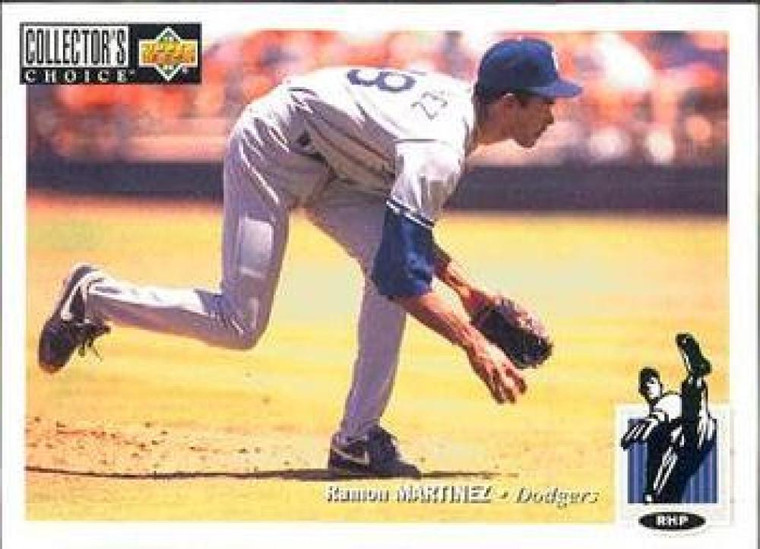 1994 Collector's Choice #190 Ramon Martinez VG Los Angeles Dodgers 