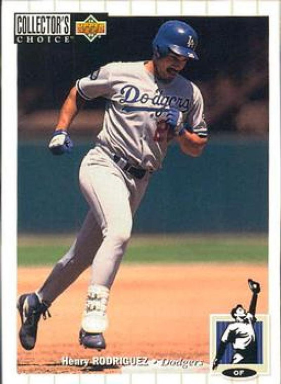 1994 Collector's Choice #596 Henry Rodriguez VG Los Angeles Dodgers 
