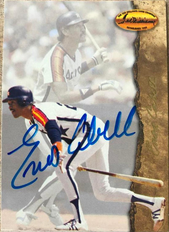 Enos Cabell Autographed 1994 Ted Williams Card Company #35