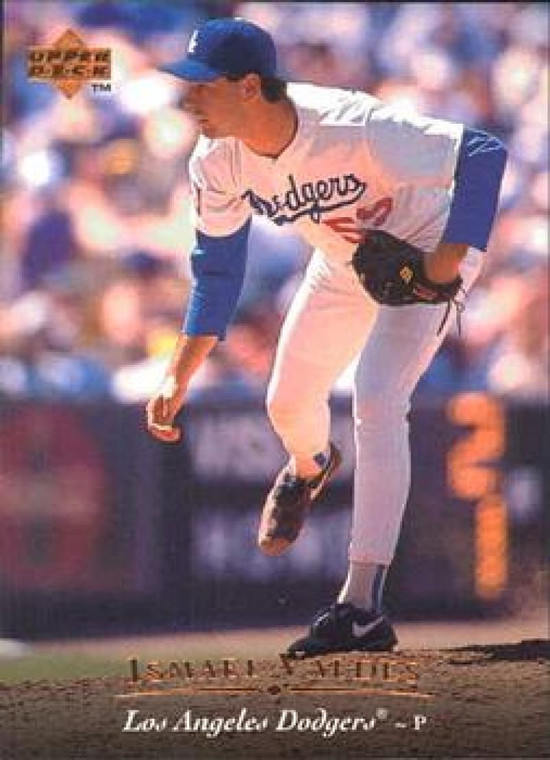 1995 Upper Deck #323 Ismael Valdes VG Los Angeles Dodgers 