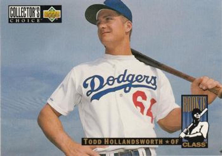 1994 Collector's Choice #658 Todd Hollandsworth VG Los Angeles Dodgers 