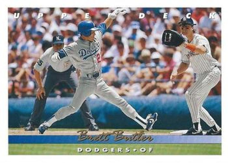 1993 Upper Deck #259 Brett Butler VG Los Angeles Dodgers 