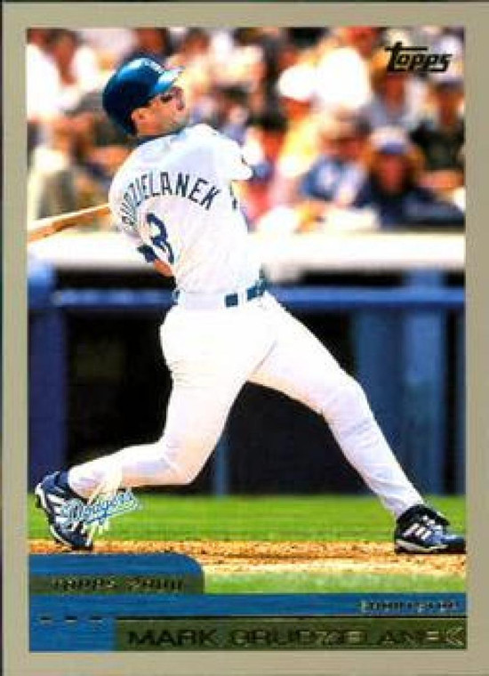 2000 Topps #334 Mark Grudzielanek VG Los Angeles Dodgers 