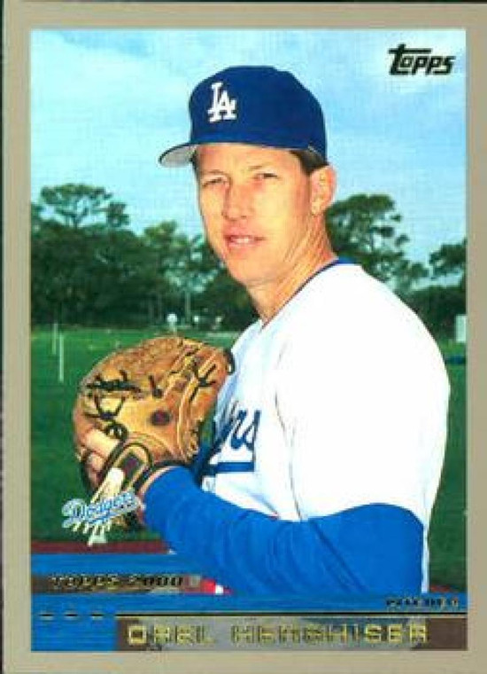 2000 Topps #268 Orel Hershiser VG Los Angeles Dodgers 