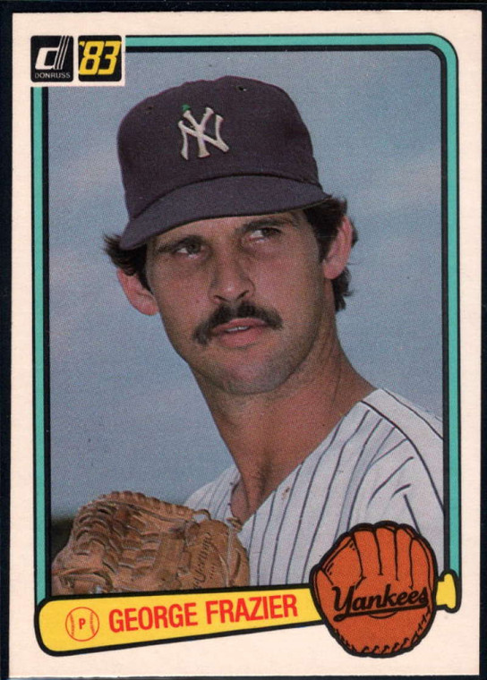 1983 Donruss #535 George Frazier VG New York Yankees 