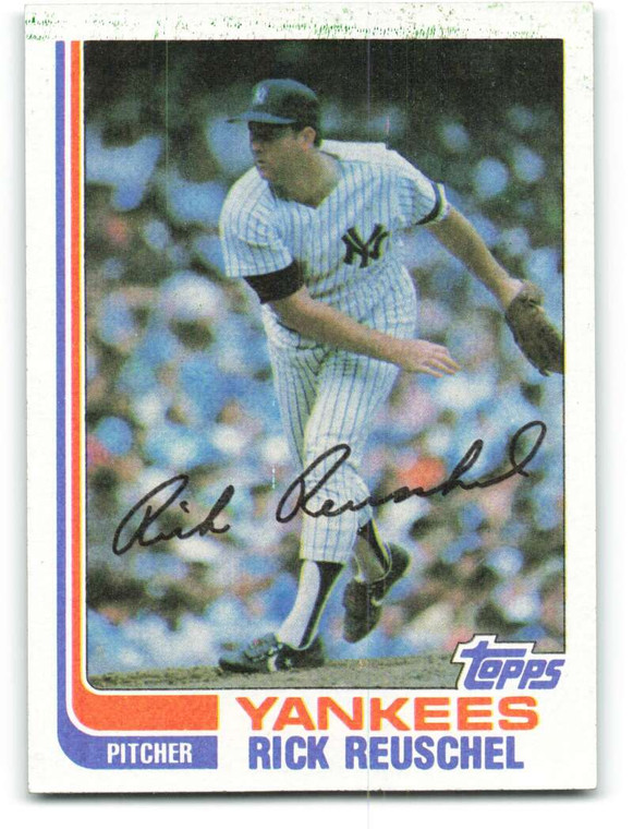 1982 Topps #405 Rick Reuschel VG New York Yankees 