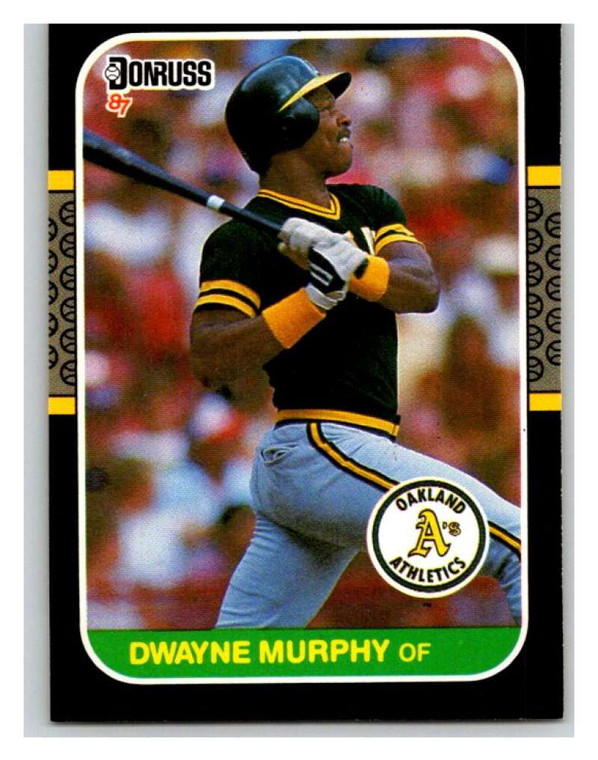 1987 Donruss #379 Dwayne Murphy VG Oakland Athletics 