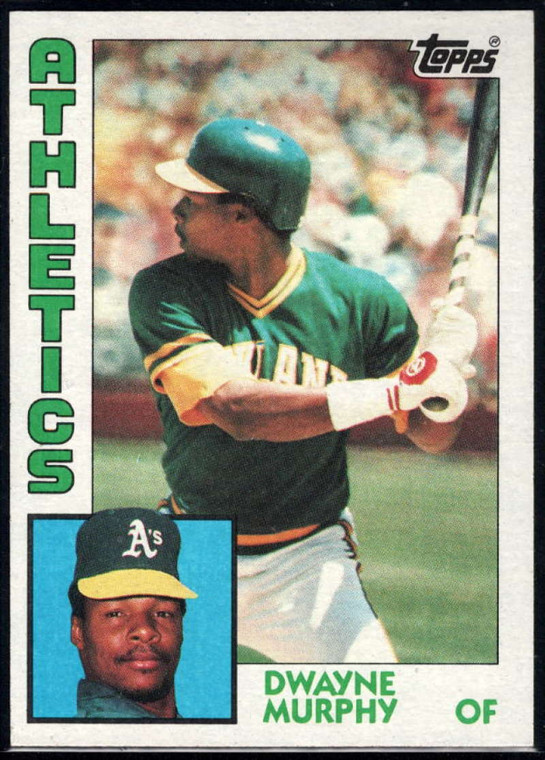 1984 Topps #103 Dwayne Murphy VG Oakland Athletics 