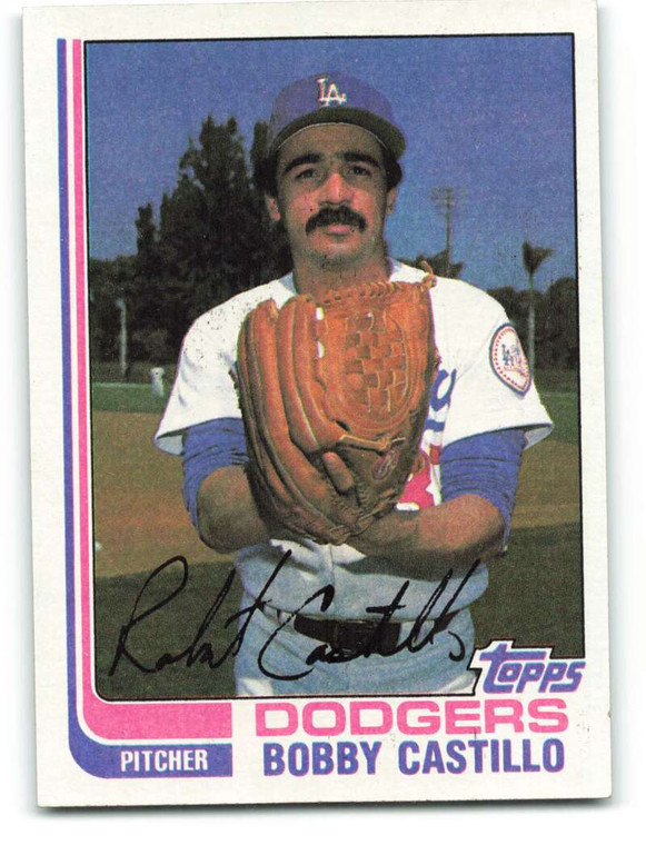 1982 Topps #48 Bobby Castillo VG Los Angeles Dodgers 