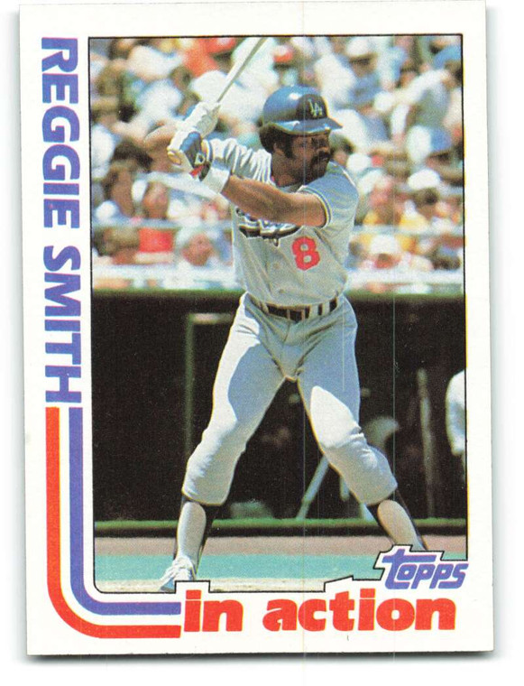 1982 Topps #546 Reggie Smith IA VG Los Angeles Dodgers 