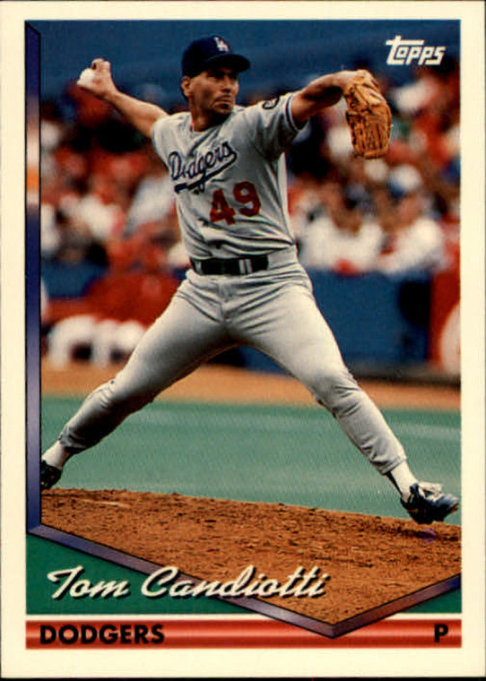 1994 Topps #211 Tom Candiotti VG Los Angeles Dodgers 