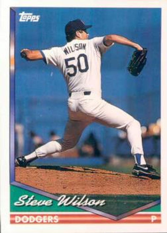 1994 Topps #573 Steve Wilson VG Los Angeles Dodgers 