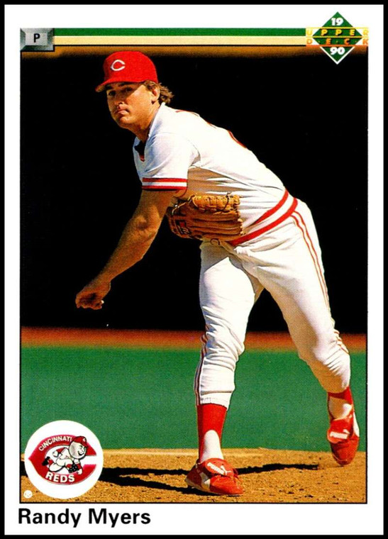 1990 Upper Deck #797 Randy Myers VG Cincinnati Reds 