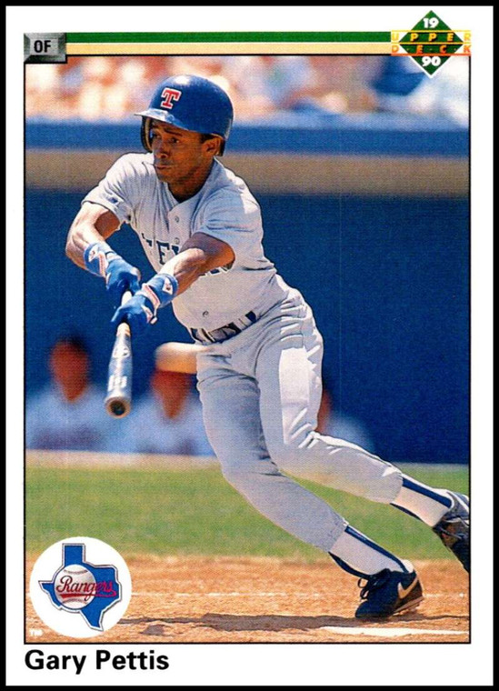 1990 Upper Deck #770 Gary Pettis VG Texas Rangers 