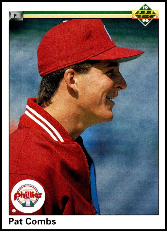 1990 Upper Deck #763 Pat Combs VG Philadelphia Phillies 