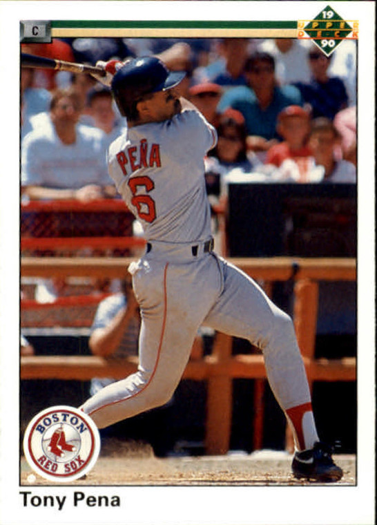1990 Upper Deck #748 Tony Pena VG Boston Red Sox 