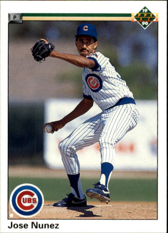 1990 Upper Deck #716 Jose Nunez VG Chicago Cubs 