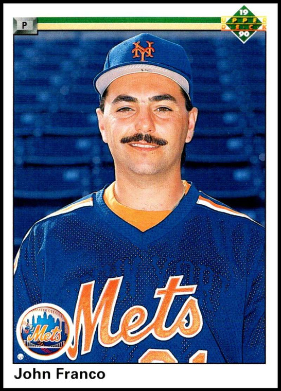 1990 Upper Deck #709 John Franco VG New York Mets 