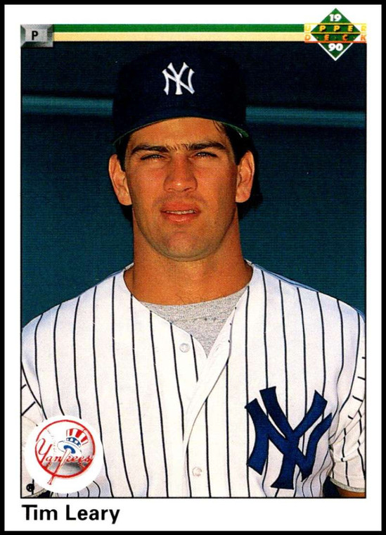 1990 Upper Deck #705 Tim Leary VG New York Yankees 