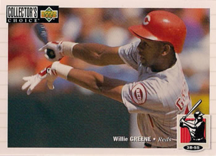 1994 Collector's Choice #116 Willie Greene VG Cincinnati Reds 