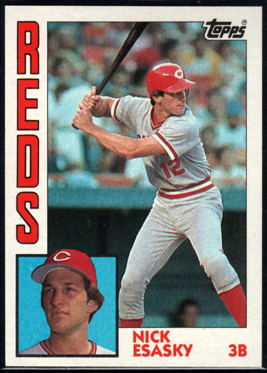 1984 Topps #192 Nick Esasky VG RC Rookie Cincinnati Reds 