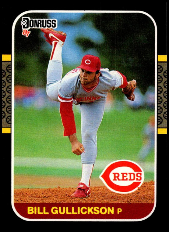 1987 Donruss #369 Bill Gullickson VG Cincinnati Reds 