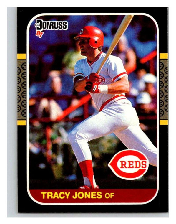 1987 Donruss #413 Tracy Jones VG RC Rookie Cincinnati Reds 