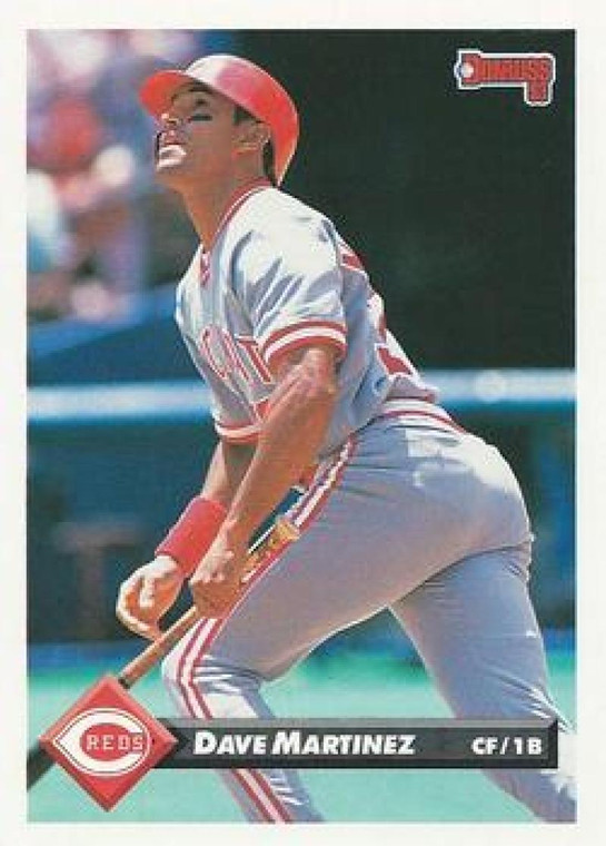 1993 Donruss #534 Dave Martinez VG Cincinnati Reds 