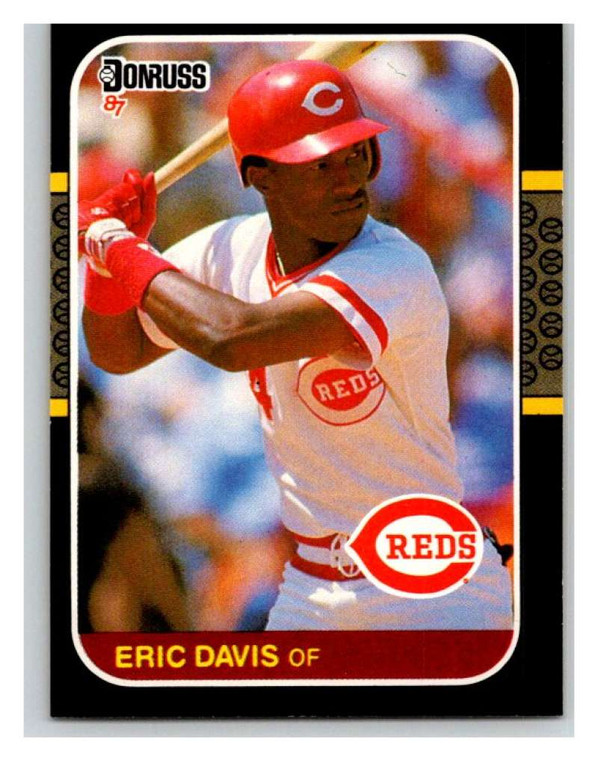 1987 Donruss #265 Eric Davis VG Cincinnati Reds 