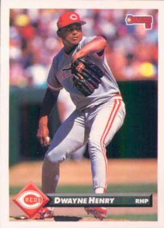 1993 Donruss #478 Dwayne Henry VG Cincinnati Reds 