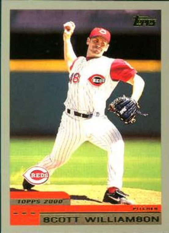 2000 Topps #151 Scott Williamson VG Cincinnati Reds 