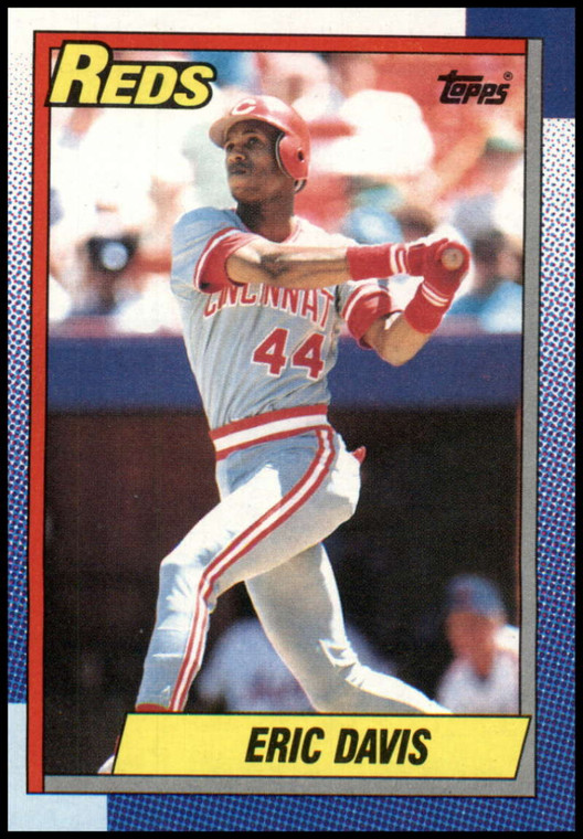 1990 Topps #260 Eric Davis VG Cincinnati Reds 