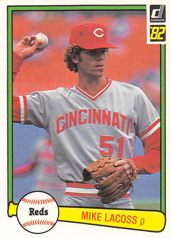 1982 Donruss #440 Mike LaCoss VG Cincinnati Reds 