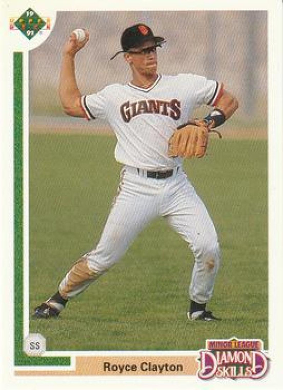 1991 Upper Deck Final Edition #4F Royce Clayton NM-MT San Francisco Giants 