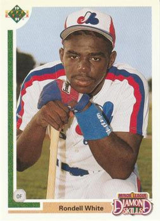1991 Upper Deck Final Edition #10F Rondell White NM-MT RC Rookie Montreal Expos 