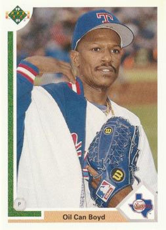 1991 Upper Deck Final Edition #51F Oil Can Boyd NM-MT Texas Rangers 