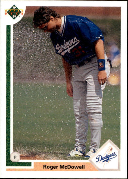 1991 Upper Deck Final Edition #57F Roger McDowell NM-MT Los Angeles Dodgers 