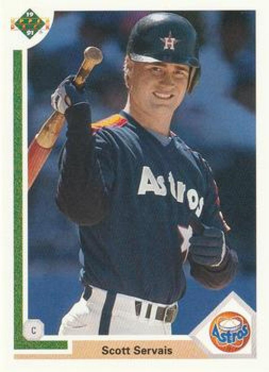 1991 Upper Deck Final Edition #68F Scott Servais NM-MT RC Rookie Houston Astros 