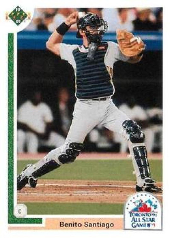 1991 Upper Deck Final Edition #91F Benito Santiago AS NM-MT San Diego Padres 