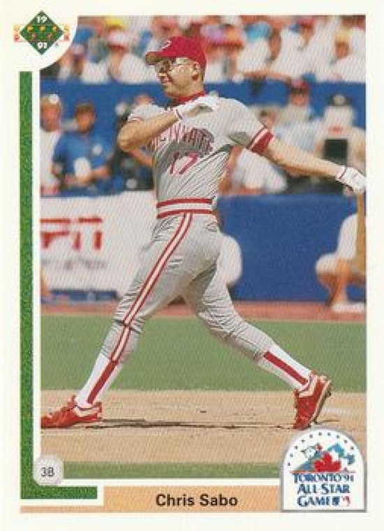 1991 Upper Deck Final Edition #94F Chris Sabo AS NM-MT Cincinnati Reds 