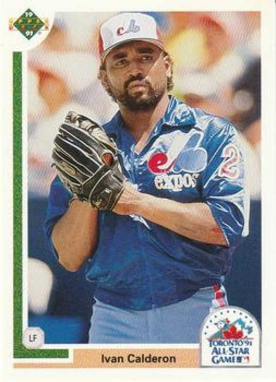 1991 Upper Deck Final Edition #96F Ivan Calderon AS NM-MT Montreal Expos 