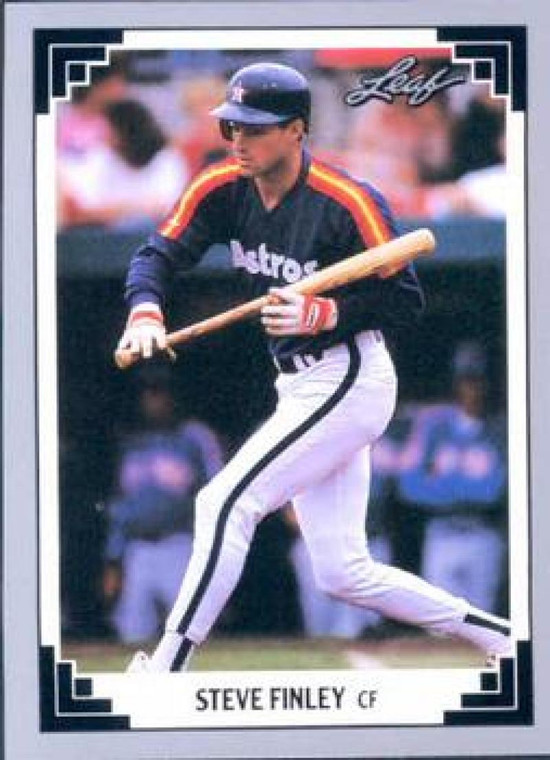 1991 Leaf #231 Steve Finley VG Houston Astros 