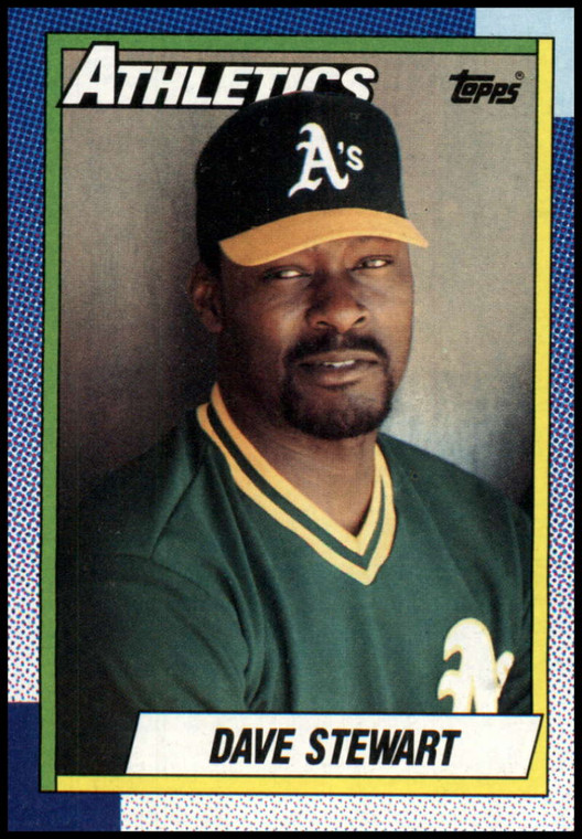 1990 Topps #270 Dave Stewart VG Oakland Athletics 