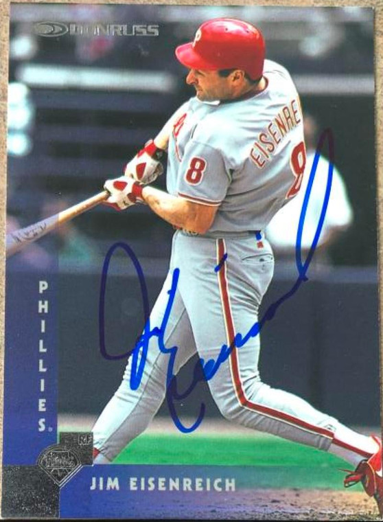 Jim Eisenreich Autographed 1997 Donruss #180