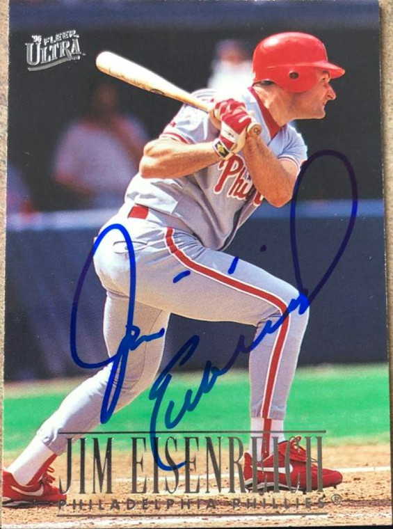 Jim Eisenreich Autographed 1996 Fleer Ultra #251