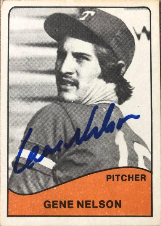 Gene Nelson Autographed 1979 TCMA Asheville Tourists #28