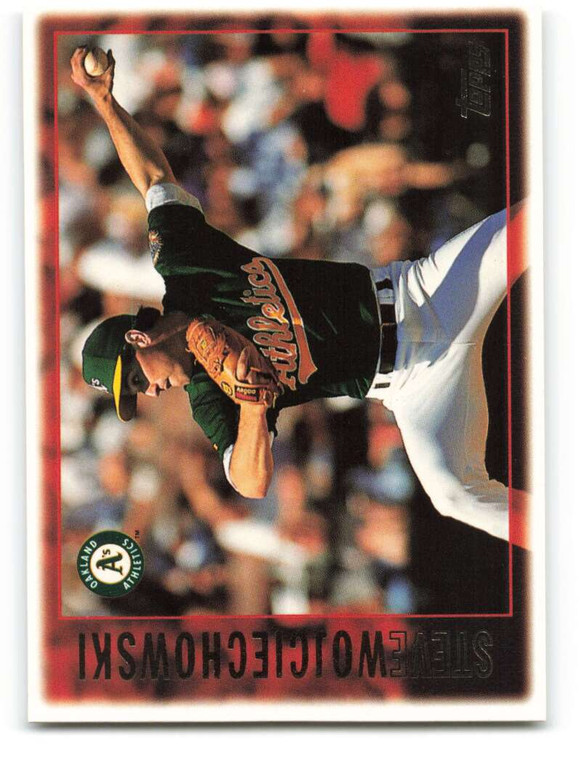 1997 Topps #432 Steve Wojciechowski VG  Oakland Athletics 